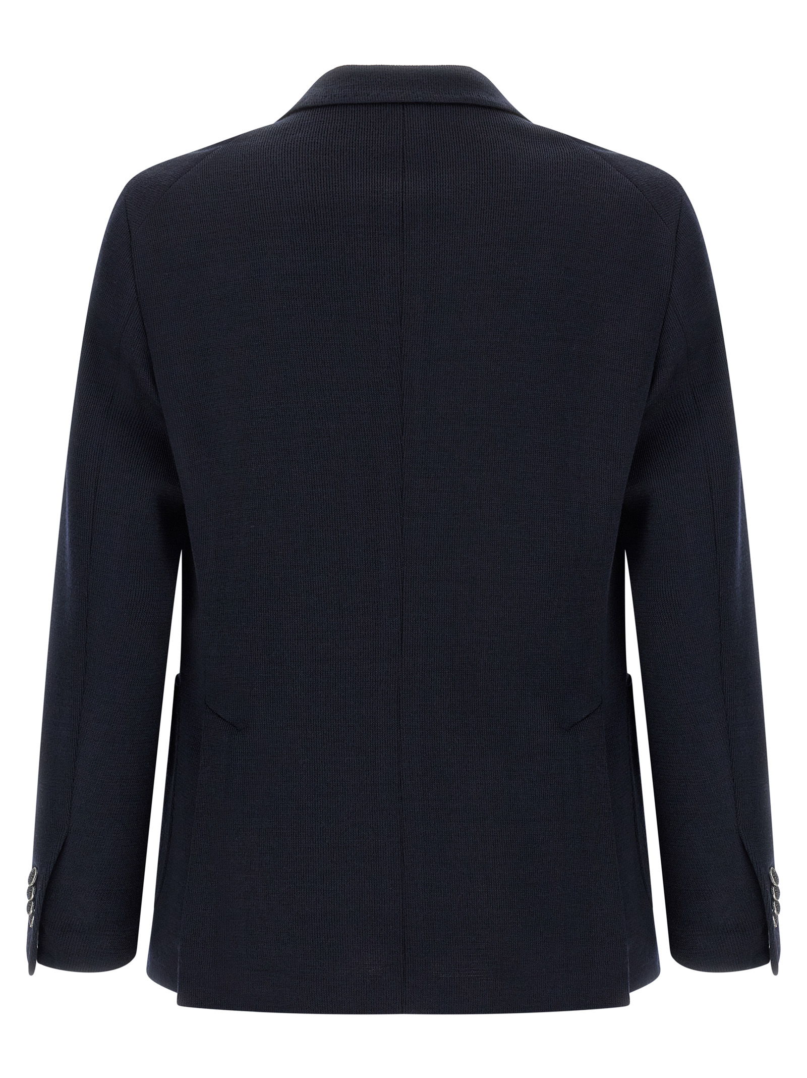 Blue Polyester Blazer