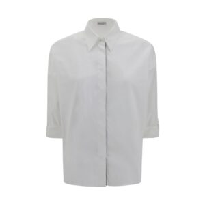 White Cotton Dress Shirt