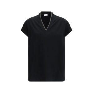 Black Cotton T-Shirt