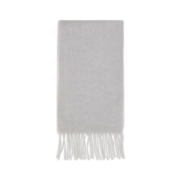 Gray Cashmere Scarf