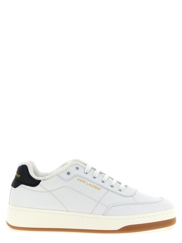 Bicolor Calfskin Low Top Sneakers