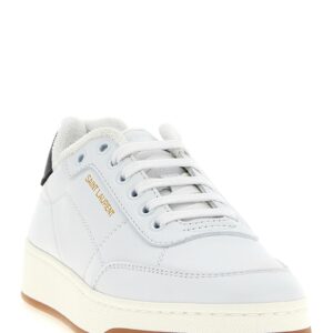 Bicolor Calfskin Low Top Sneakers