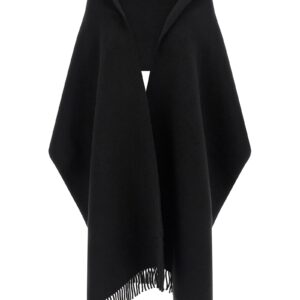 Black Wool Scarf