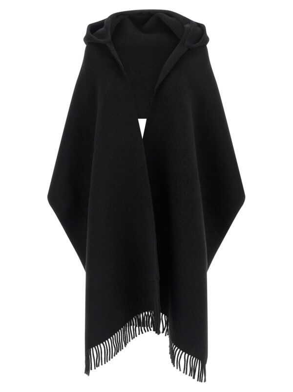Black Wool Scarf