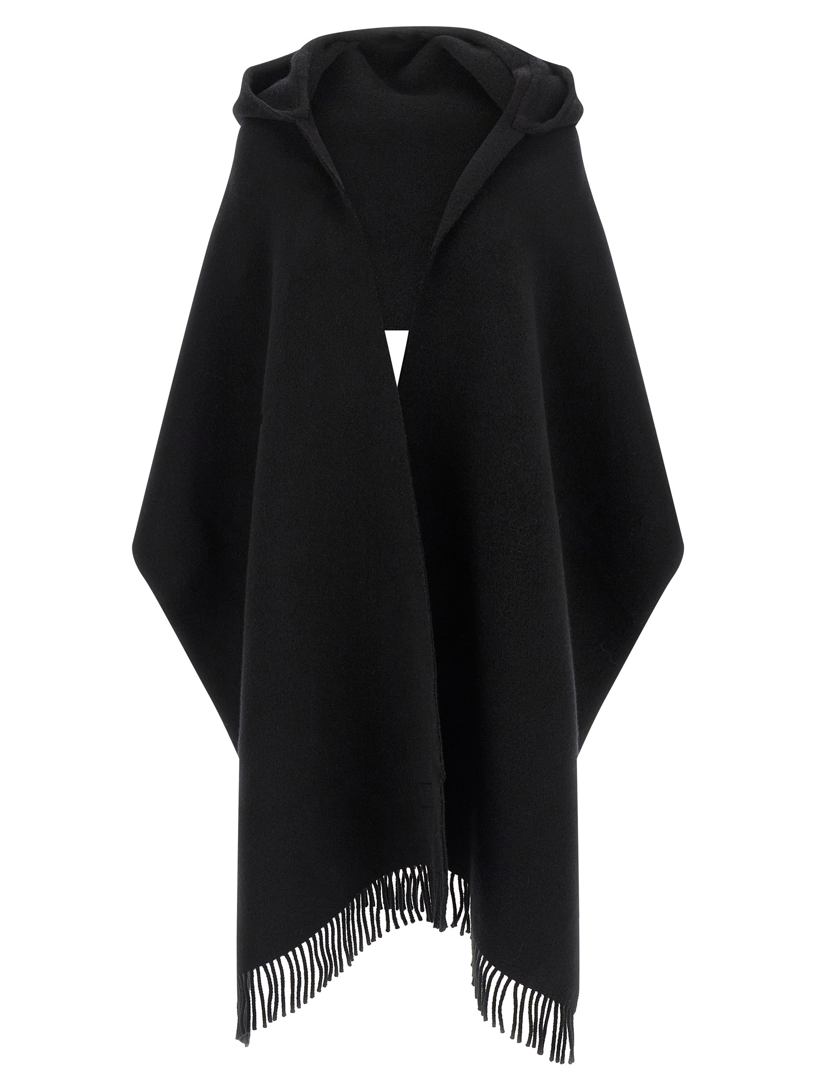 Black Wool Scarf