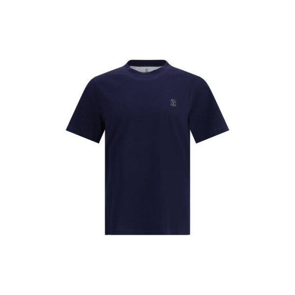 Blue Cotton T-Shirt