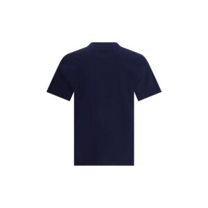 Blue Cotton T Shirt