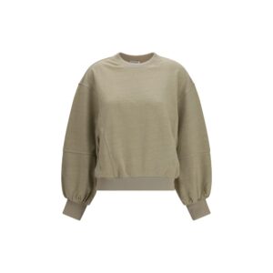 Beige Cotton Sweatshirt
