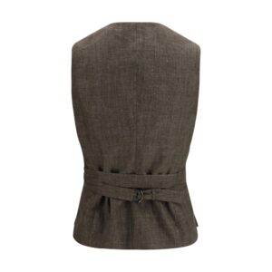 Brown Linen Blazer