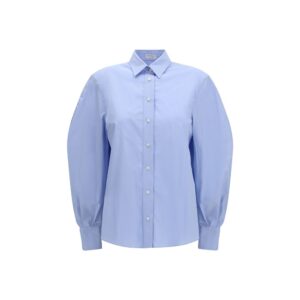 Blue Cotton Blouse