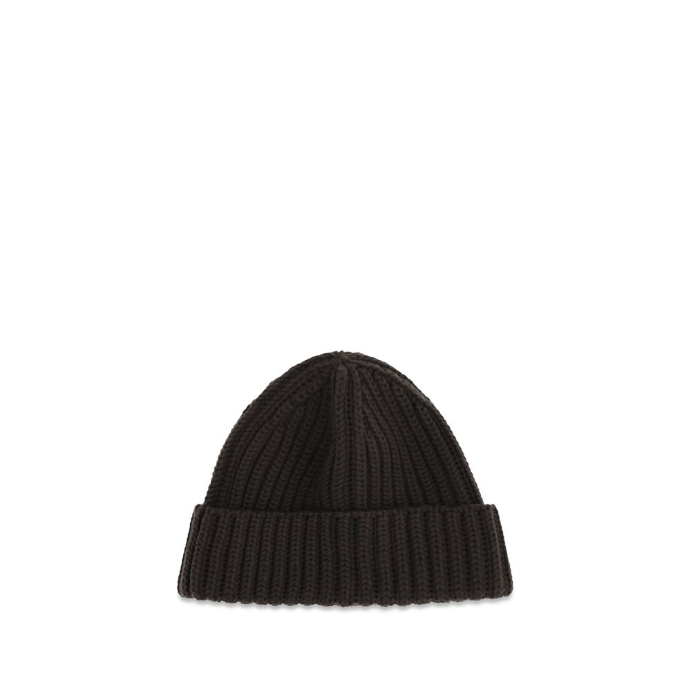 Brown Wool Oves Aries Beanie