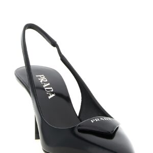 Black Calfskin High Heel Pumps