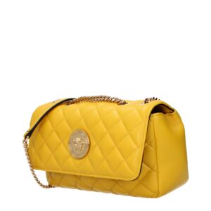 Yellow Leather Shoulder Bag