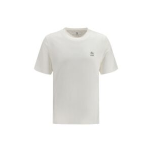 White Cotton T Shirt