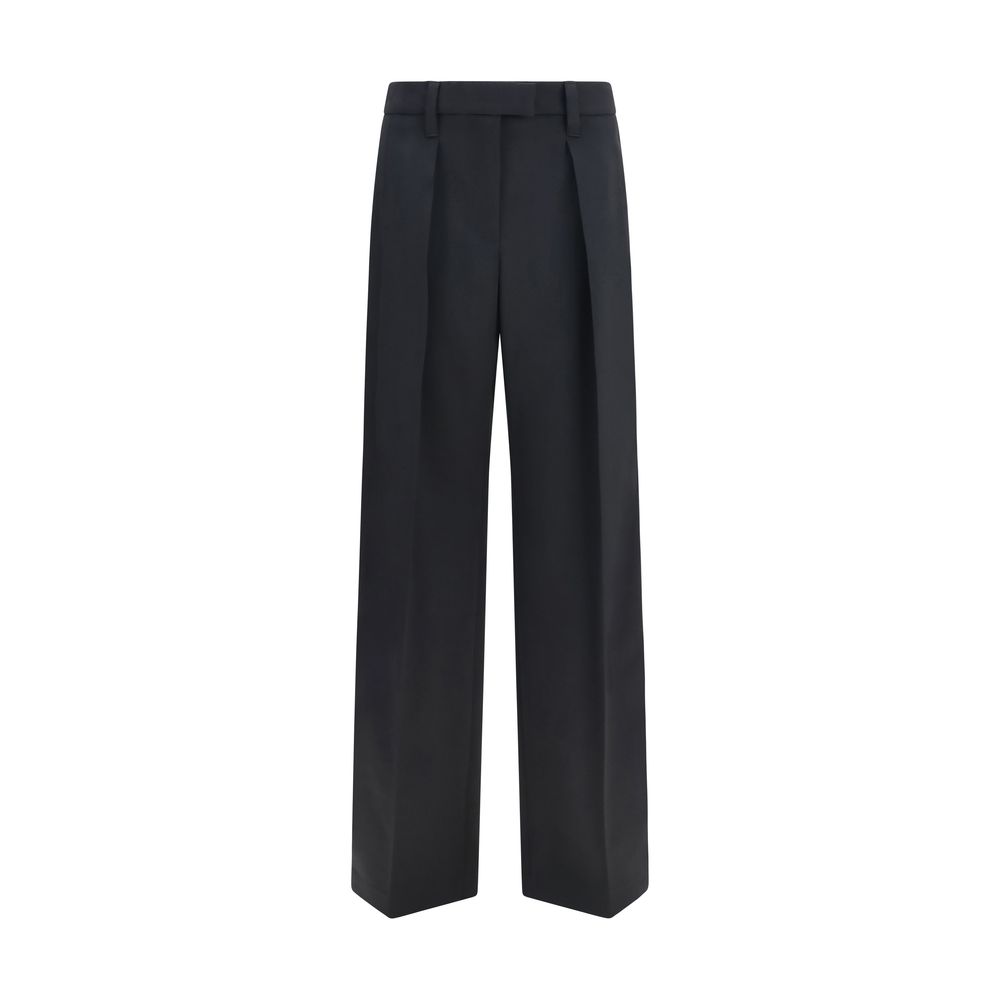 Black Wool Oves Aries Dress Pants