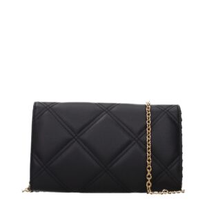 Black Leather Clutch Bag