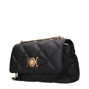 Black Leather Crossbody Bag