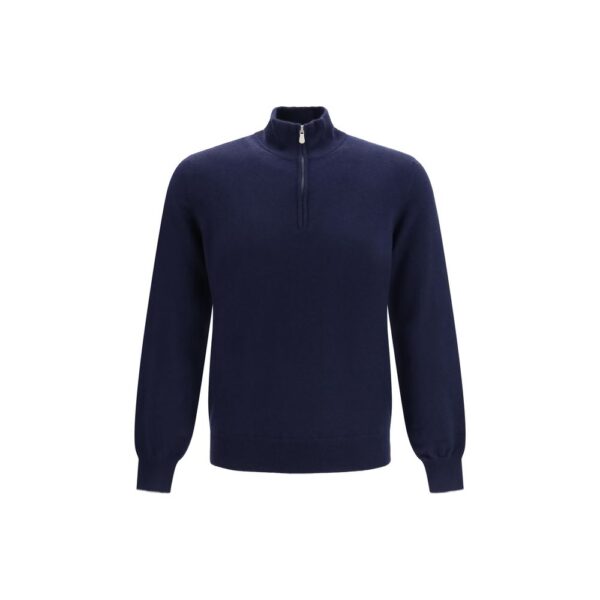 Blue Cashmere Sweater