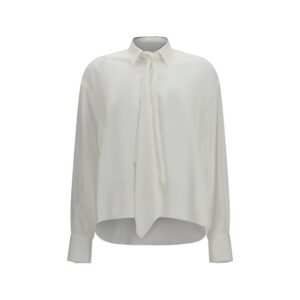 White Silk Dress Shirt