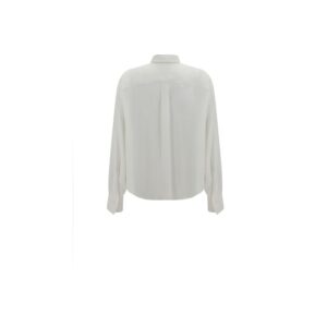 White Silk Dress Shirt