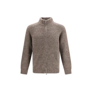 Beige Cashmere Cardigan