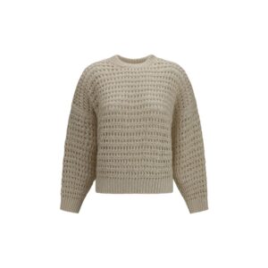 Beige Wool Oves Aries Sweatshirt