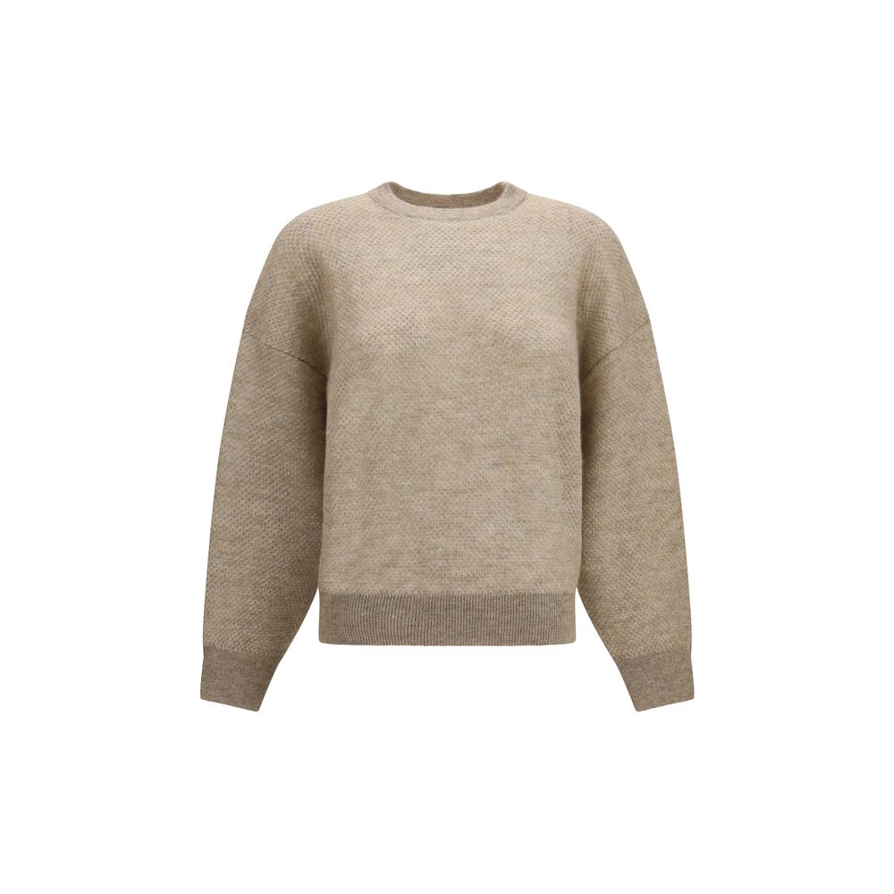 Beige Mohair Sweatshirt