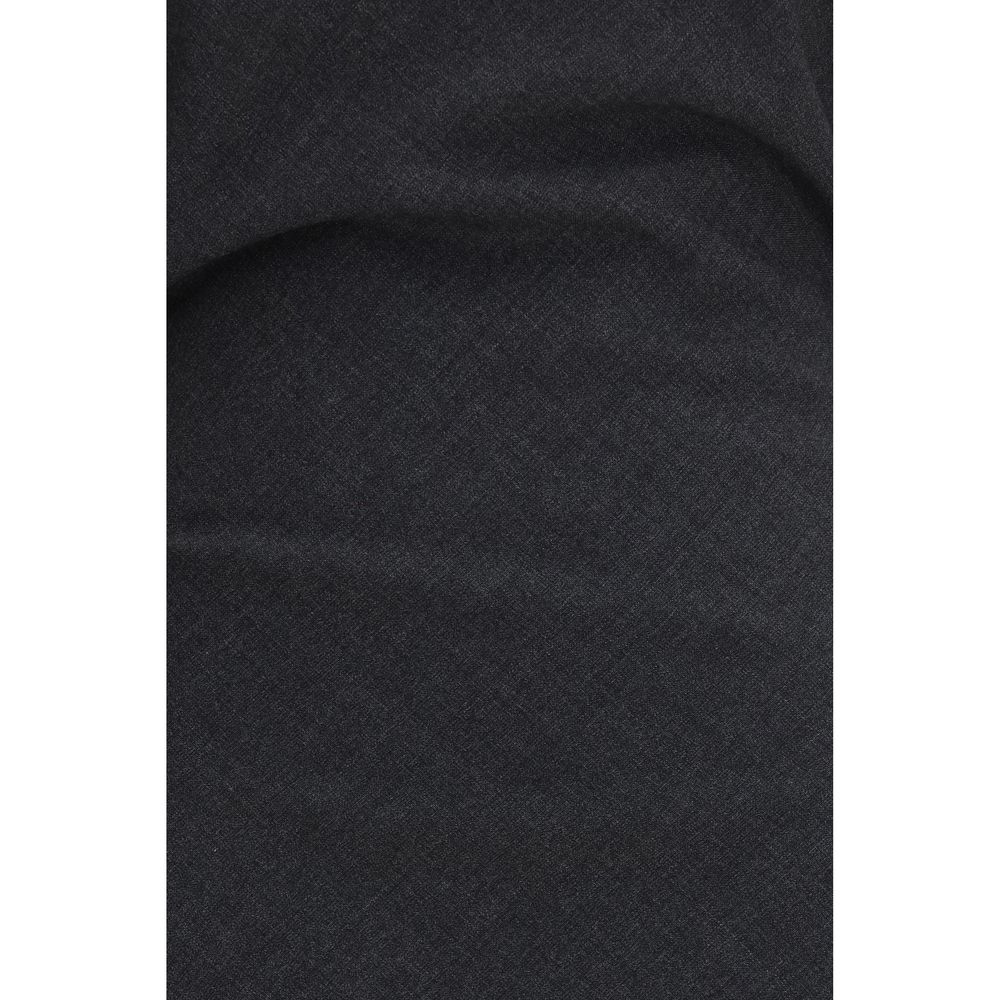Gray Wool Oves Aries Cocktail Dress