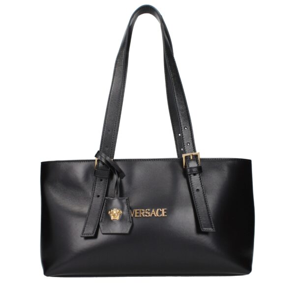 Black Leather Shoulder Bag
