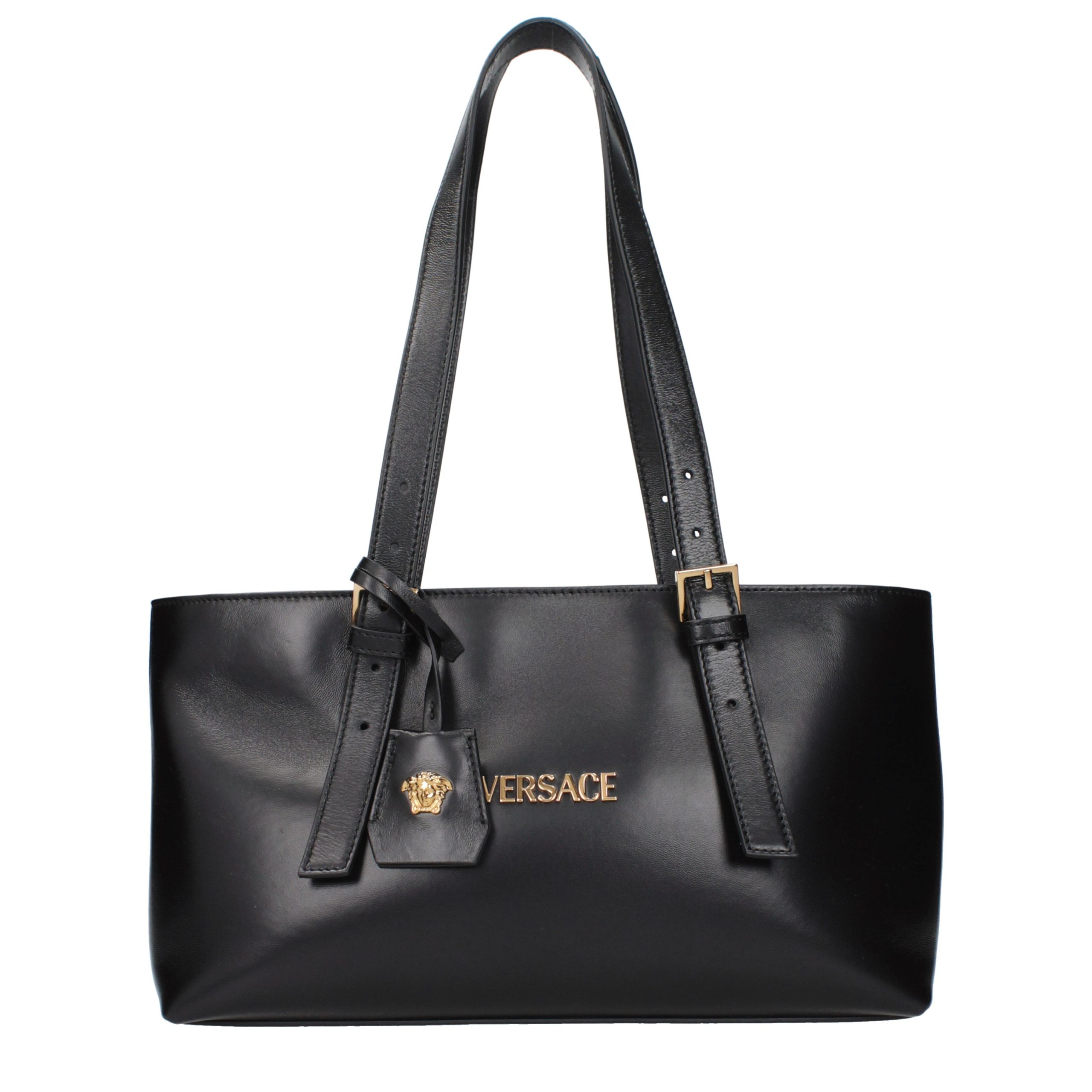 Black Leather Shoulder Bag