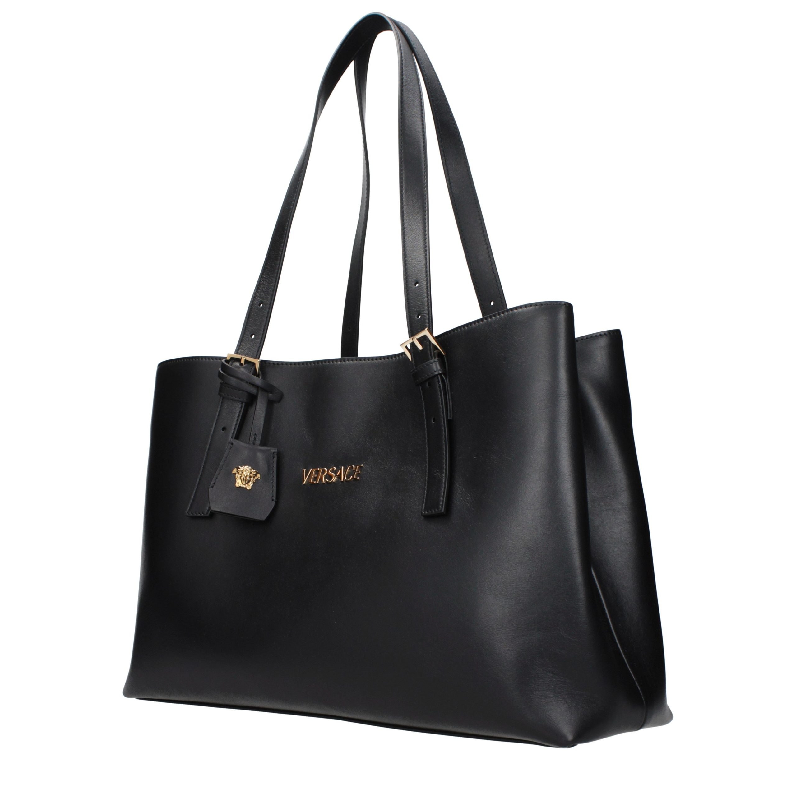 Black Leather Shoulder Bag