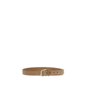 Beige Calf Leather Bos Taurus Regular Belt