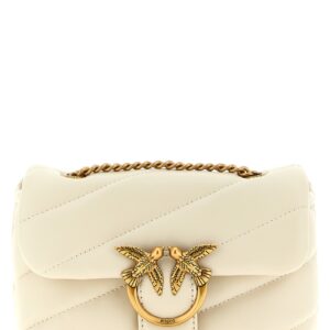 White Lambskin Crossbody Bag