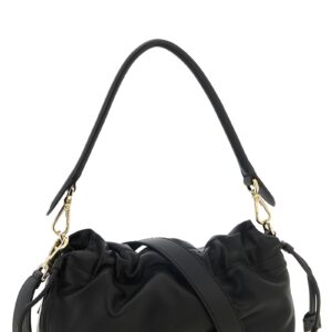 Black Lamb Leather Handbag