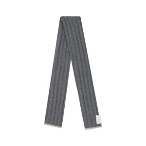 Gray Cashmere Scarf