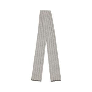 Gray Cashmere Scarf