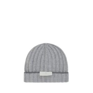 Gray Cashmere Beanie