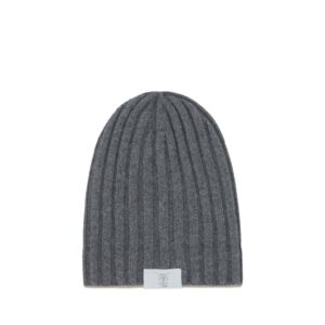 Gray Cashmere Beanie