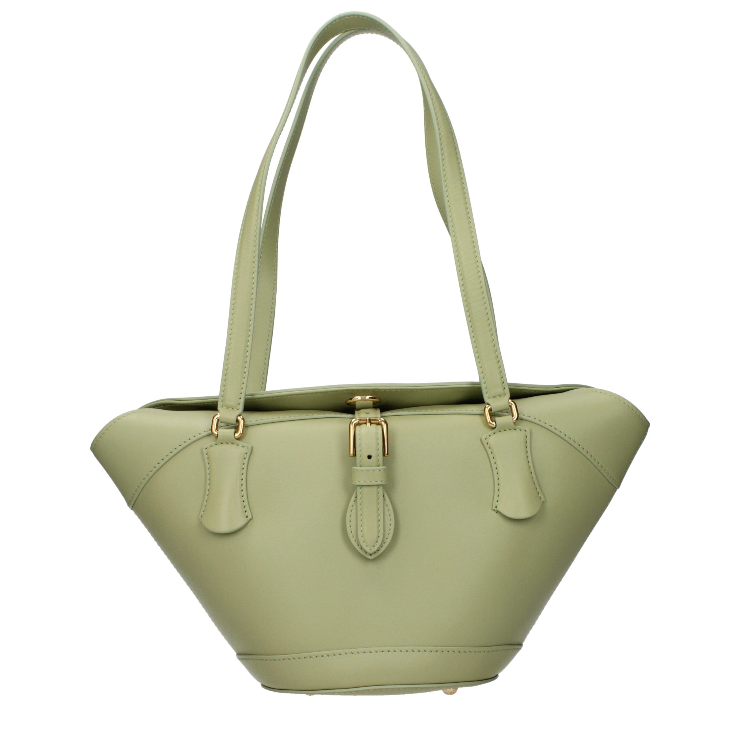 Green Leather Shoulder Bag