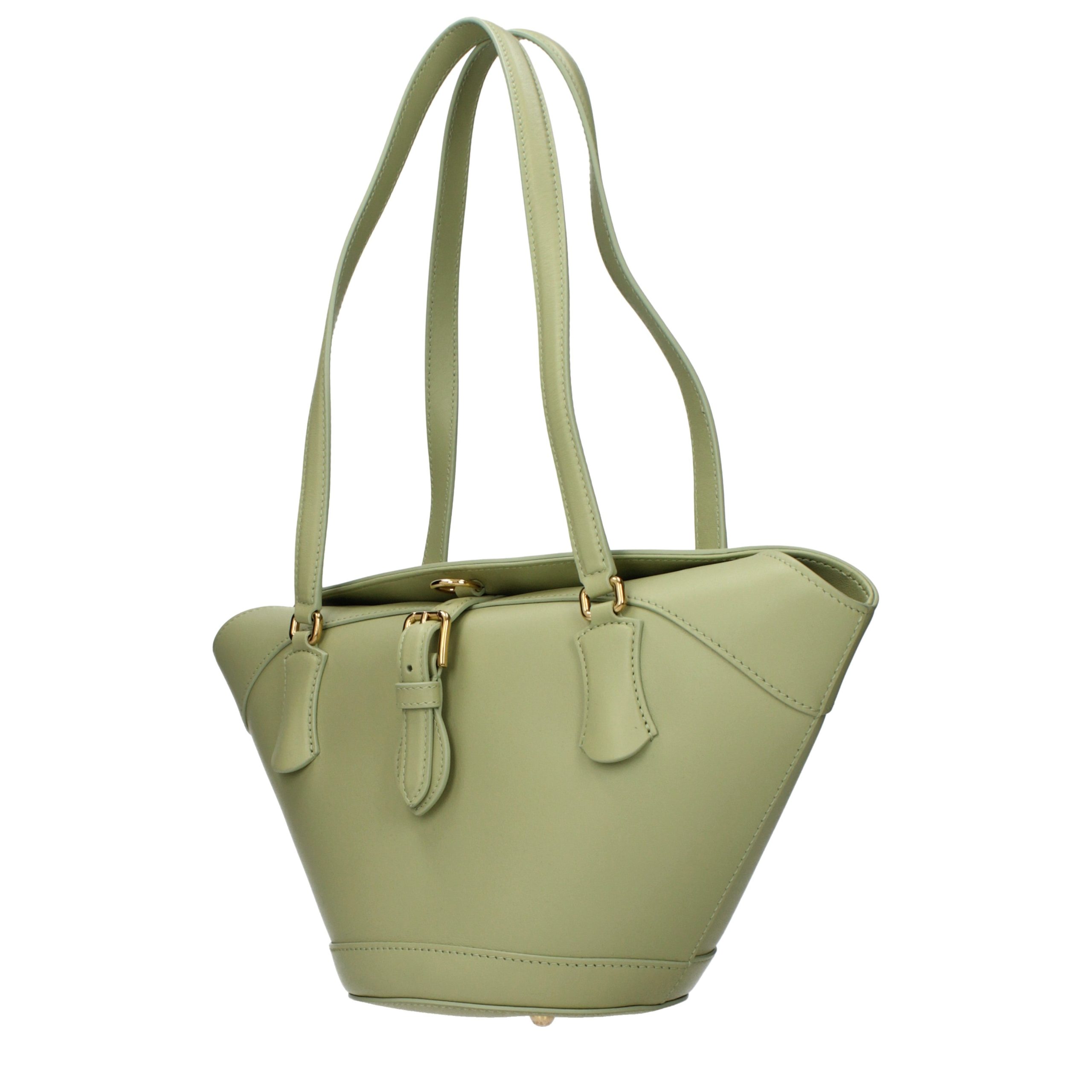 Green Leather Shoulder Bag