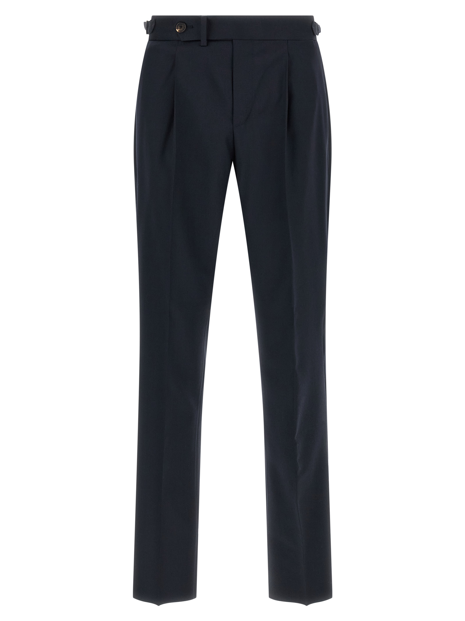 Blue Wool Dress Pants