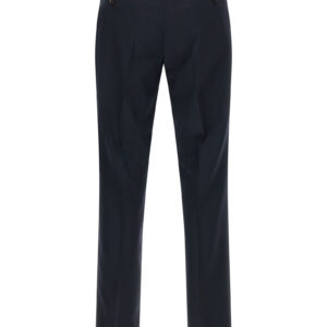 Blue Wool Dress Pants