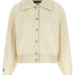 White Wool Cardigan