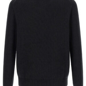 Black Cotton Cardigan