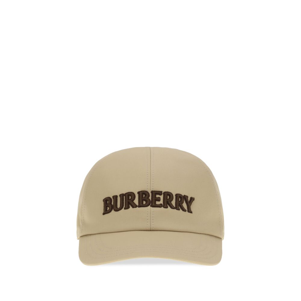 Beige Cotton Cap (Baseball Hat)