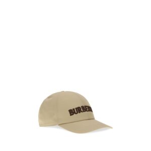 Beige Cotton Cap (Baseball Hat)