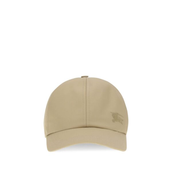 Beige Cotton Cap (Baseball Hat)