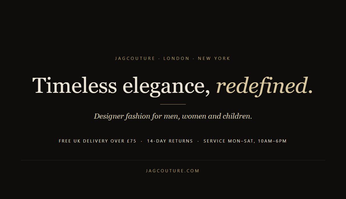 jag couture share